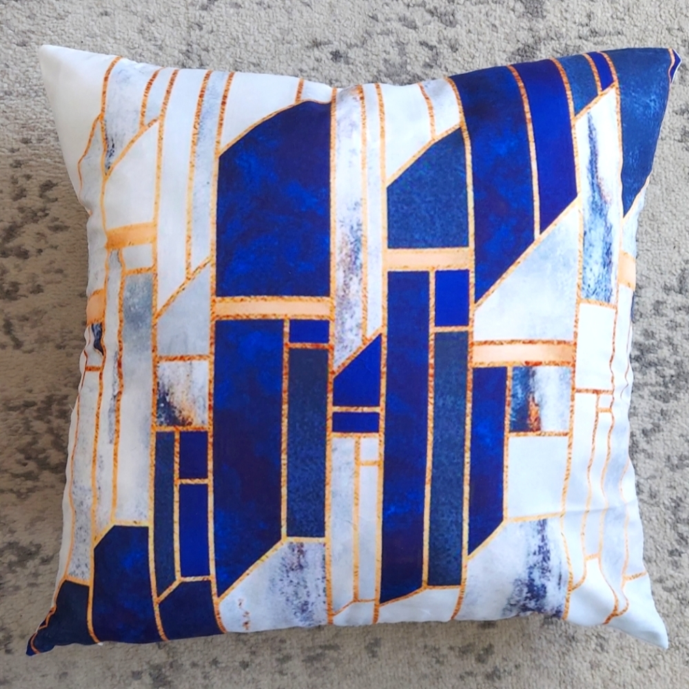 15$ for two Instagram geometric style pillow cover
